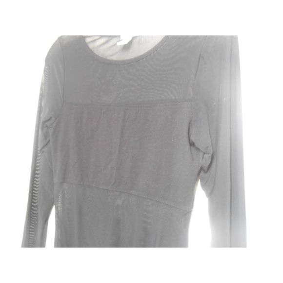 Bozzolo Mesh Y2K long sleeve black bodysuit Size Large - Picture 7 of 10